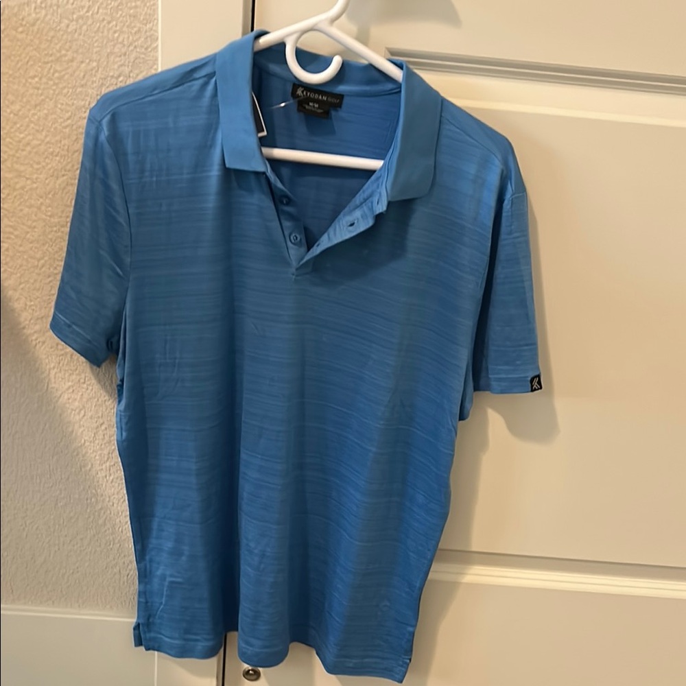 Kyodan Blue Polo Shirt or Golf shirt New with tag